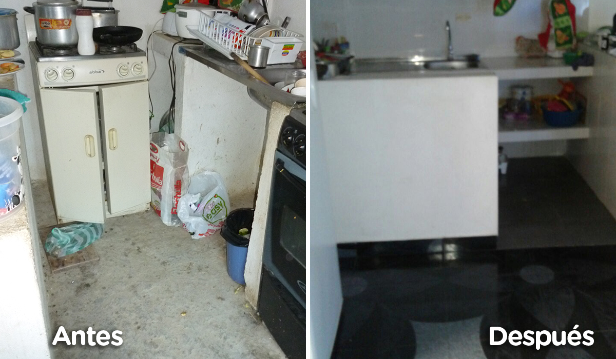 Vivir bien es posible, gracias al programa de Mejoramiento de Vivienda