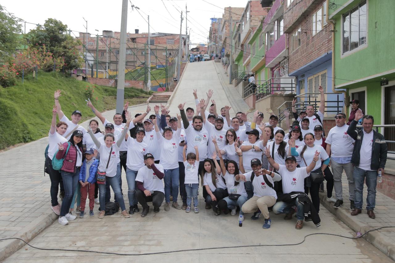 San Cristóbal, embellecido en el Día del Espacio Público
